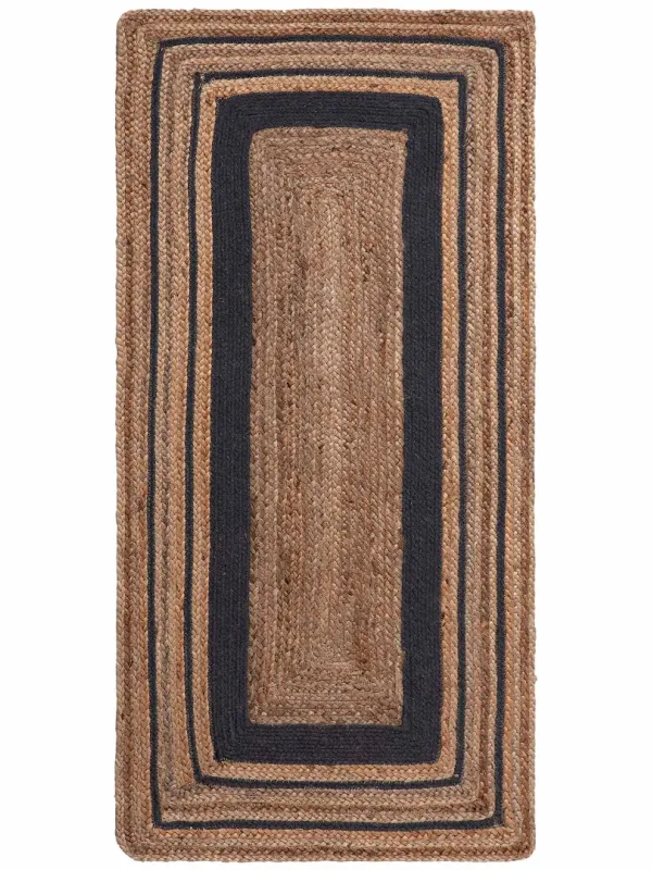 Προϊόν Χαλί γιούτα 1782 (120cm x 180cm) natural/black Εικόνα