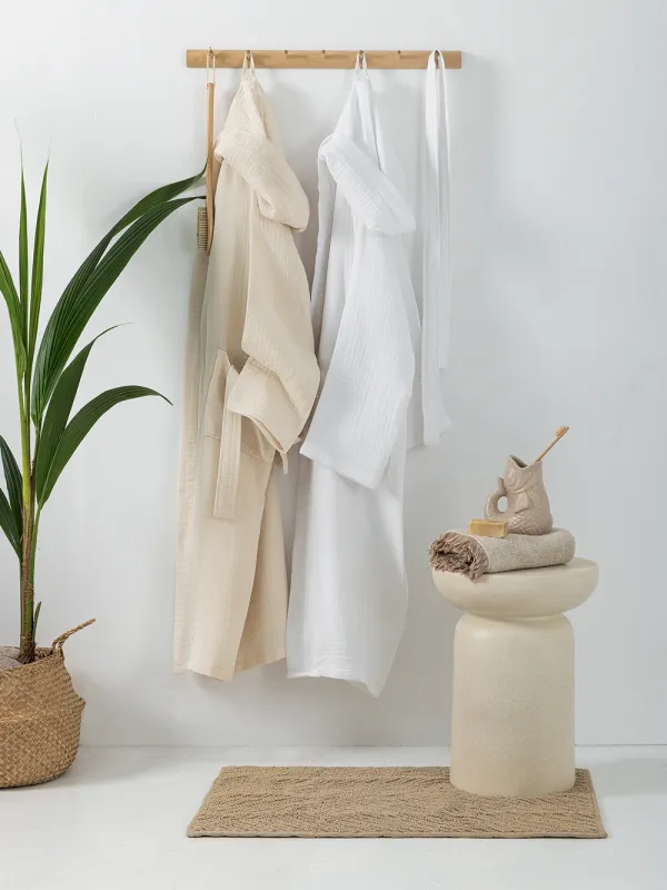 Προϊόν Μπουρνούζι Bath Collection MOUS WHITE X-Large Εικόνα