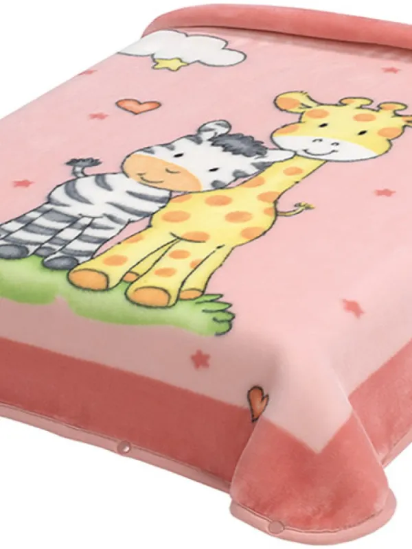 Προϊόν ΚΟΥΒΕΡΤΑ ΙΣΠΑΝΙΑΣ ΚΟΥΝΙΑΣ 110X140 BELPLA STER 637 PINK Εικόνα