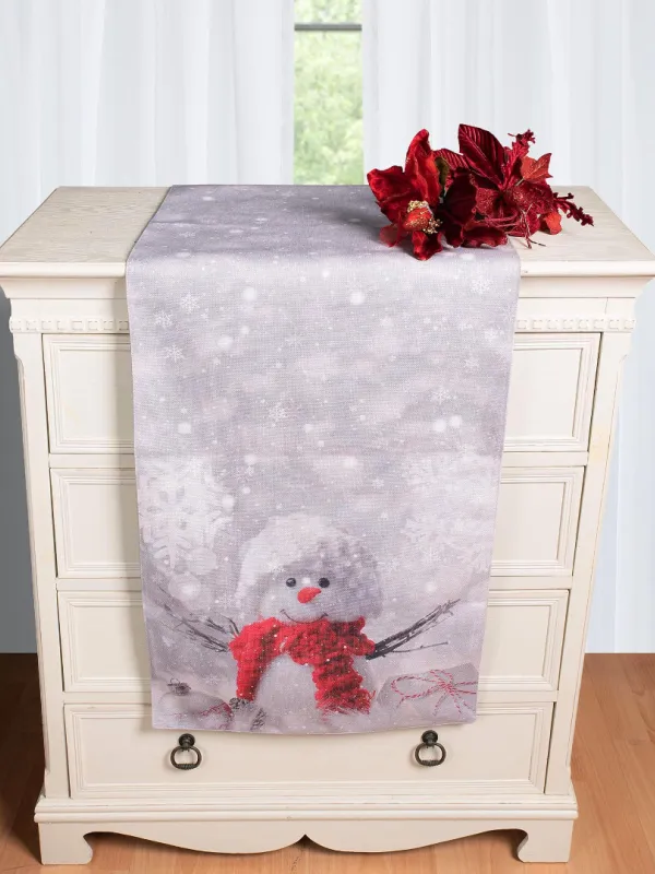 Προϊόν Χριστουγεννιάτικη Τραβέρσα με στάμπα (45cm x 170cm) ks2025-10 Εικόνα