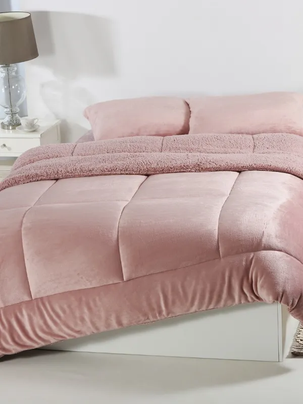 Προϊόν Κουβερτοπάπλωμα solid (240cm x 260cm) old rose Εικόνα