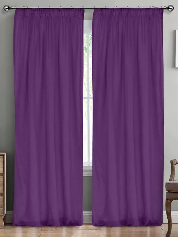 Προϊόν LINO ΚΟΥΡΤΙΝΑ LINE ΜΕ ΤΡΕΣΑ 305 MAUVE 145X295 Εικόνα