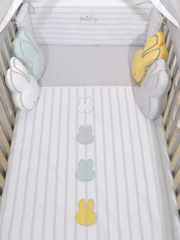 Προϊόν Miffy Des 66 Σετ Προίκας 3 τεμ Ριγέ Γκρι Εικόνα