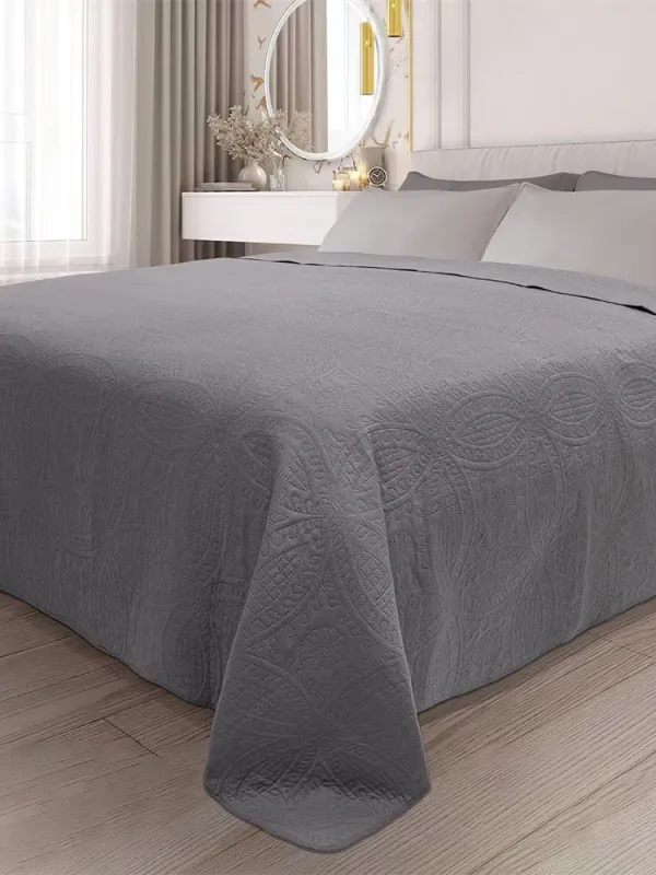 Προϊόν LINO ΚΟΥΒΕΡΛΙ LIGERO GREY 220X240 Εικόνα