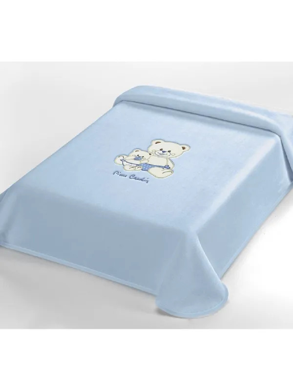 Προϊόν ΚΟΥΒΕΡΤΑ ΚΟΥΝΙΑΣ 110Χ140 PIERRE CARDIN (760) BLUE Εικόνα