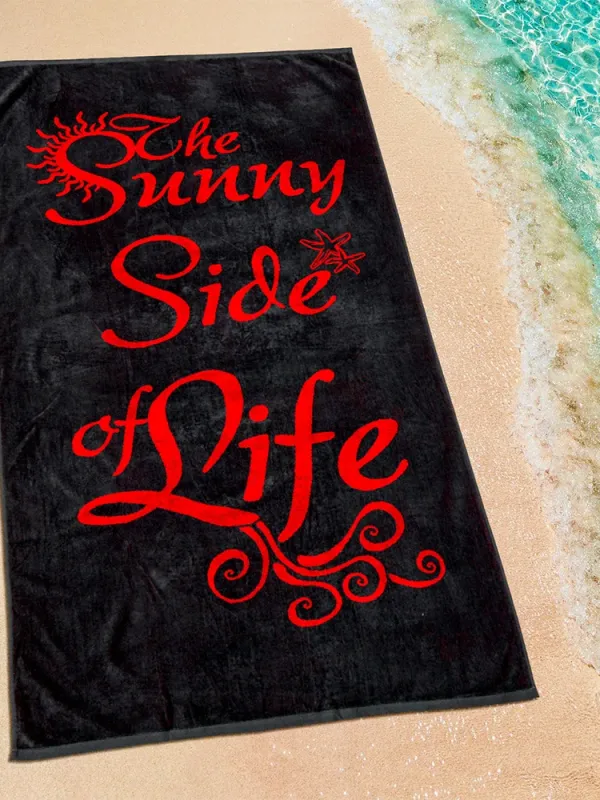 Προϊόν LINO ΠΕΤΣΕΤΑ ΘΑΛΑΣΣΗΣ SUNNY LIFE DGREY-RED 86X160 Εικόνα