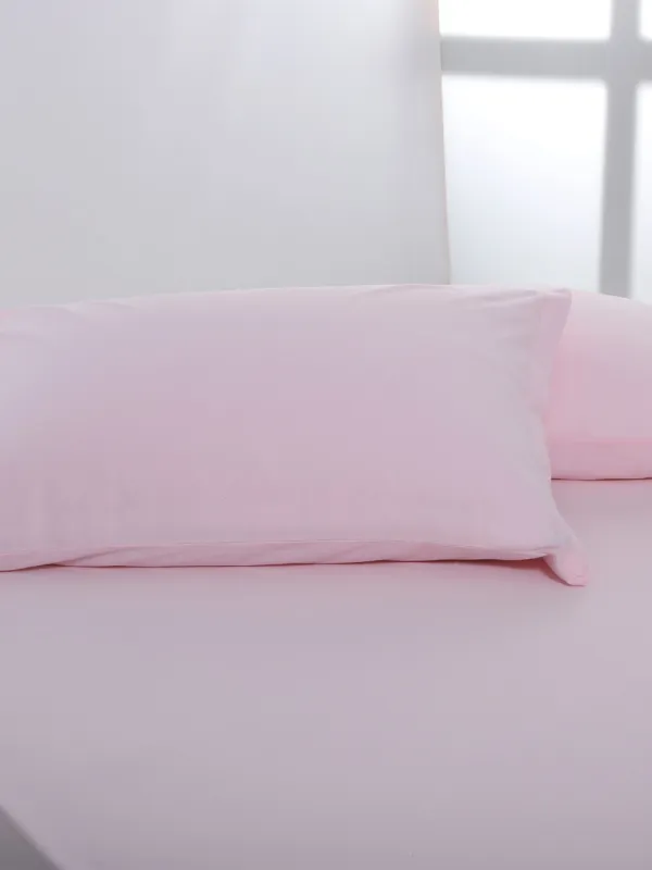 Προϊόν Ζευγάρι μαξιλαροθήκες jersey (50cm x 70cm) pink Εικόνα