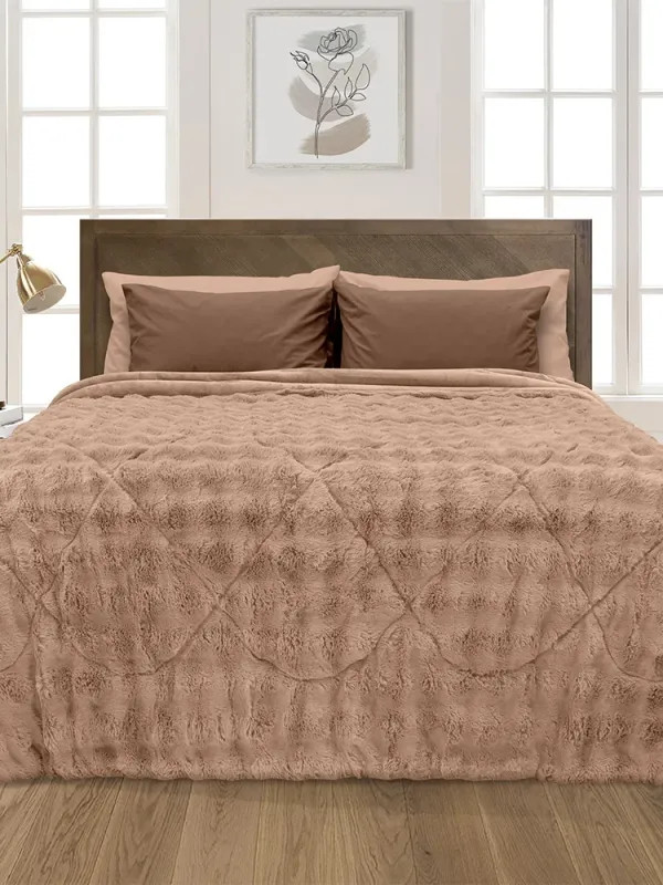 Προϊόν LINO ΚΟΥΒΕΡΤΟΠΑΠΛΩΜΑ CONILIO OLD PINK 220X240 Εικόνα