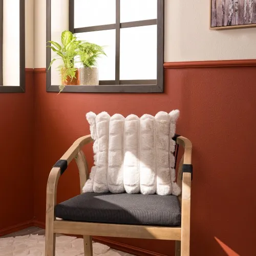 Προϊόν Γούνινη Μαξιλαροθήκη Cube 02 - 45x45cm με γέμιση Εικόνα