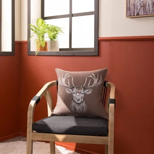 Προϊόν Μαξιλαροθήκη Reindeer 03 - 48 x 48 cm με γέμιση Εικόνα