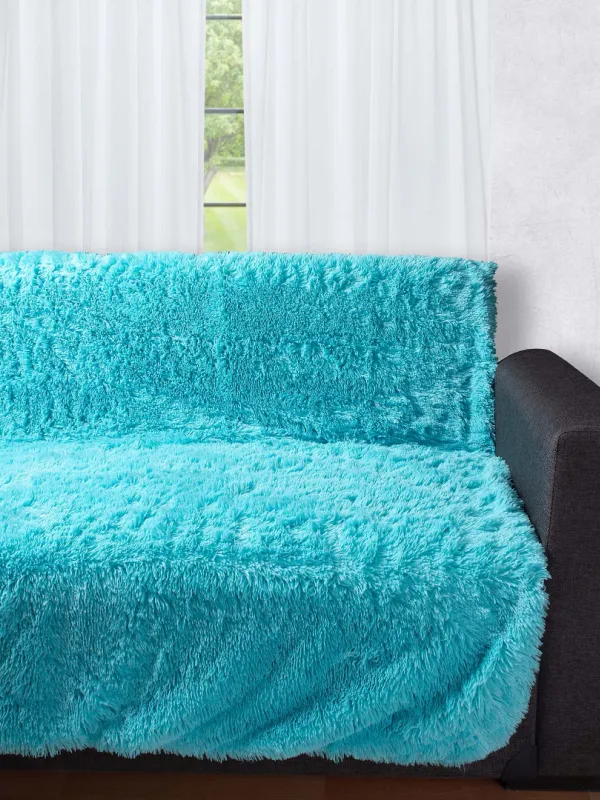 Προϊόν Διακοσμητικό μαλλιαρό ριχτάρι 5336 (145cm x 195cm) τυρκουάζ Εικόνα