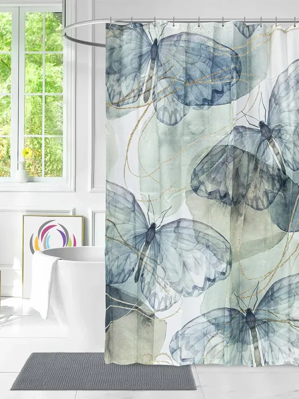 Προϊόν LINO ΚΟΥΡΤΙΝΑ ΜΠΑΝΙΟΥ PAPILIA 180X200 Εικόνα