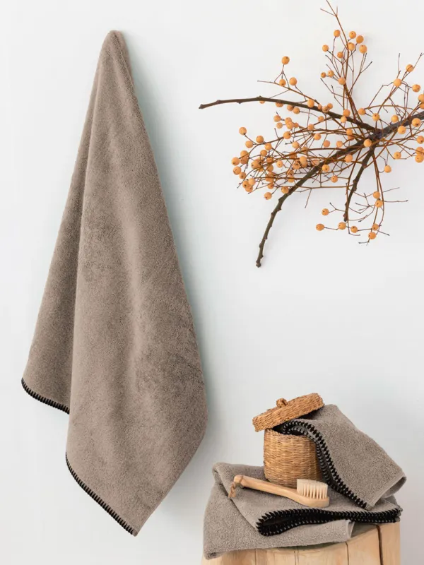 Προϊόν Πετσέτα Χεριών Towels Collection 30x50 BROOKLYN MOKA Εικόνα