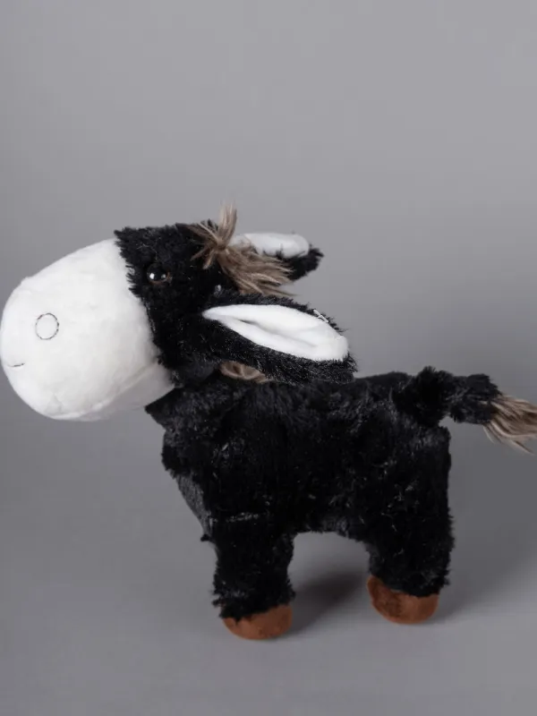 Προϊόν Λούτρινο γαιδουράκι (20cm x 10cm) μαύρο Εικόνα