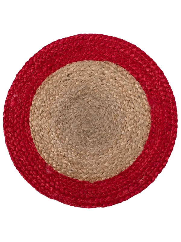 Προϊόν Σουπλά γιούτα (38cm) natural/red Εικόνα