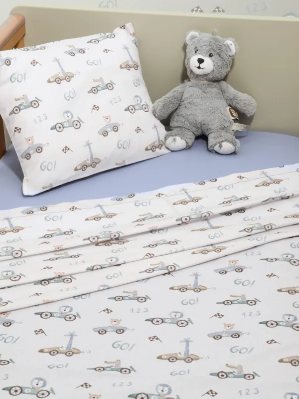 Προϊόν Σετ Σεντόνια Κούνιας 3 τεμ.110x170 με Λάστιχο Des.421 Oliver Baby Εικόνα