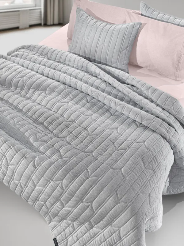 Προϊόν Σετ 2τμχ Κουβερλί Aurora Grey  Εικόνα