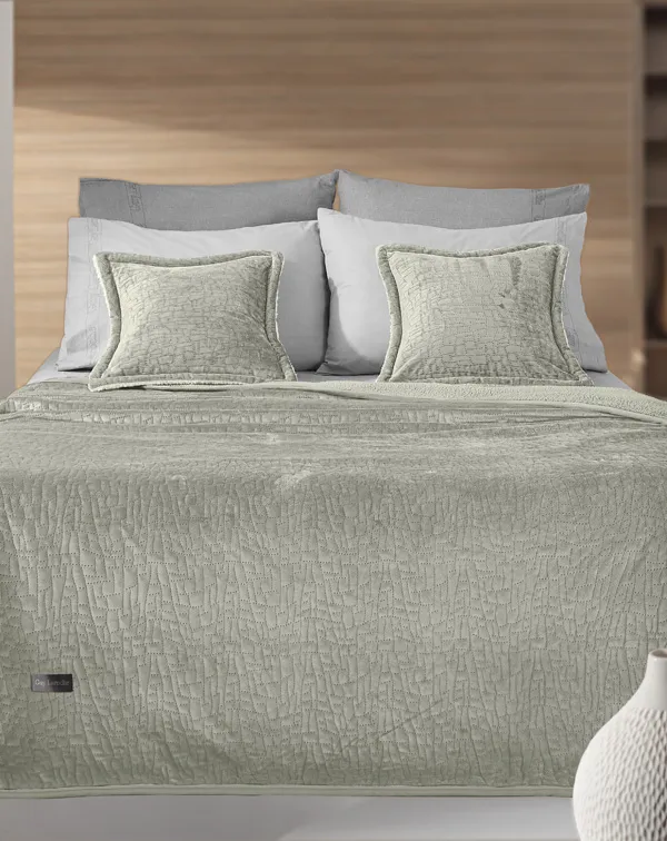 Προϊόν Σετ 2τμχ Κουβέρτα Bolzano Khaki  Εικόνα