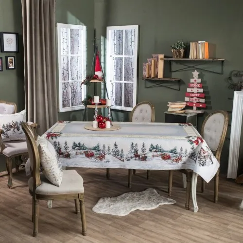 Προϊόν Τραπεζομάντηλο Flake - 140x140cm Εικόνα