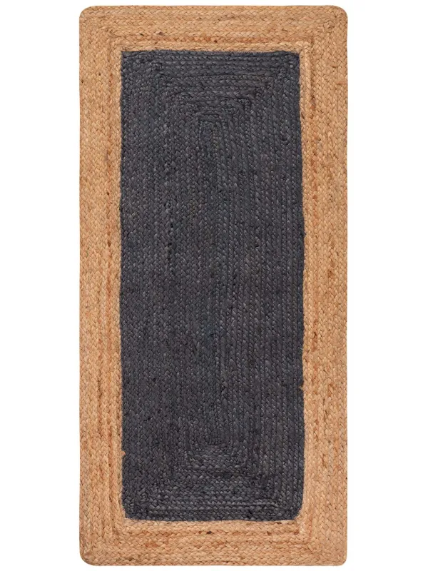 Προϊόν Χαλί γιούτα 1746 (60cm x 130cm) natural/dark grey Εικόνα