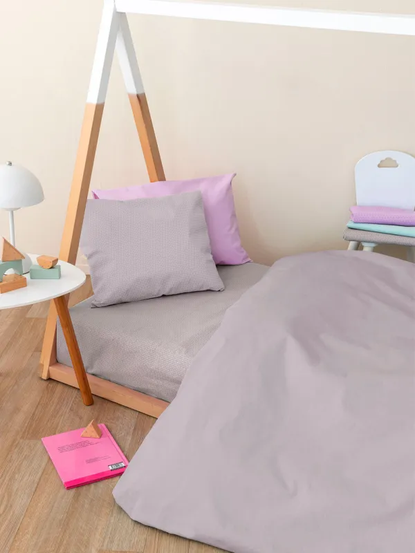 Προϊόν Σεντόνι Κούνιας 70x140+20 TOTEM SILVER Με Λάστιχο Εικόνα