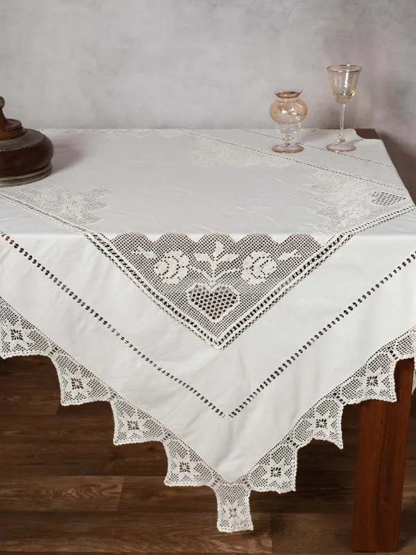 Προϊόν Χειροποίητο τραπεζομάντηλο 1460 (170cm x 350cm) μπέζ Εικόνα