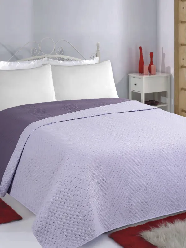 Προϊόν ΚΟΥΒΕΡΛΙ σετ (220cm x 240cm) BONES lila/purple Εικόνα