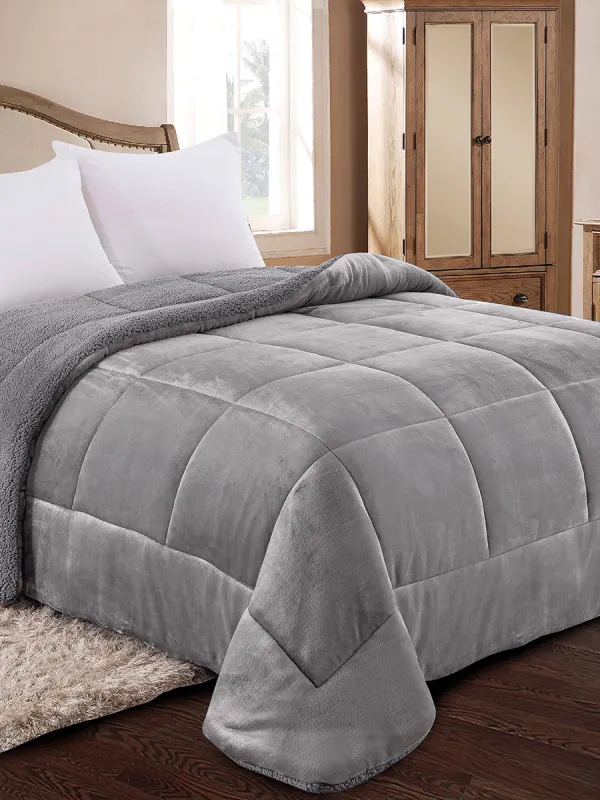 Προϊόν ΚΟΥΒΕΡΤΟΠΑΠΛΩΜΑ ΜΟΝΟ 160X240 ADAM HOME (805) GREY Εικόνα