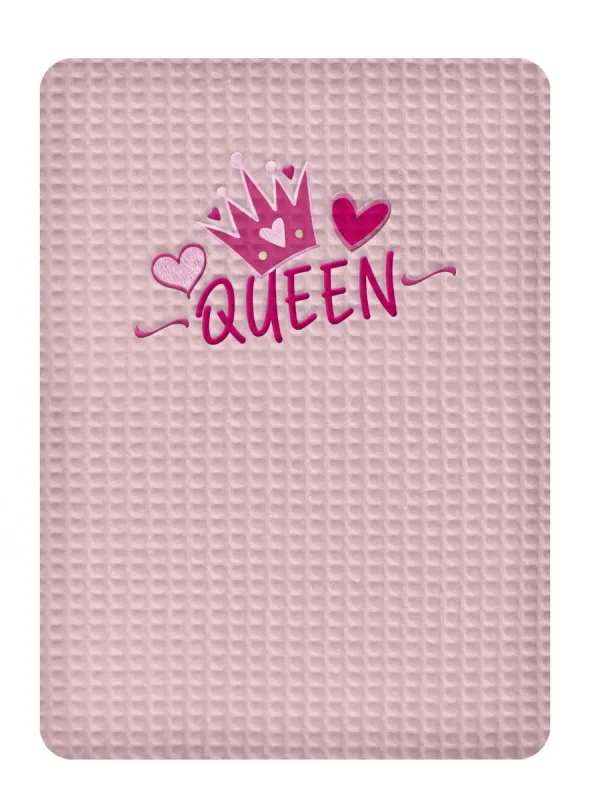 Προϊόν ΚΟΥΒΕΡΤΑ ΠΙΚΕ ΚΟΥΝΙΑΣ 110X140 ADAM HOME QUEEN OPAL ROSE Εικόνα