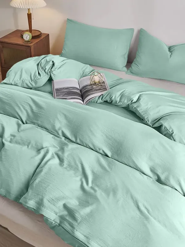 Προϊόν LINO ΣΕΤ ΣΕΝΤΟΝΙΑ MODERNA MINT 160X200+32 Εικόνα