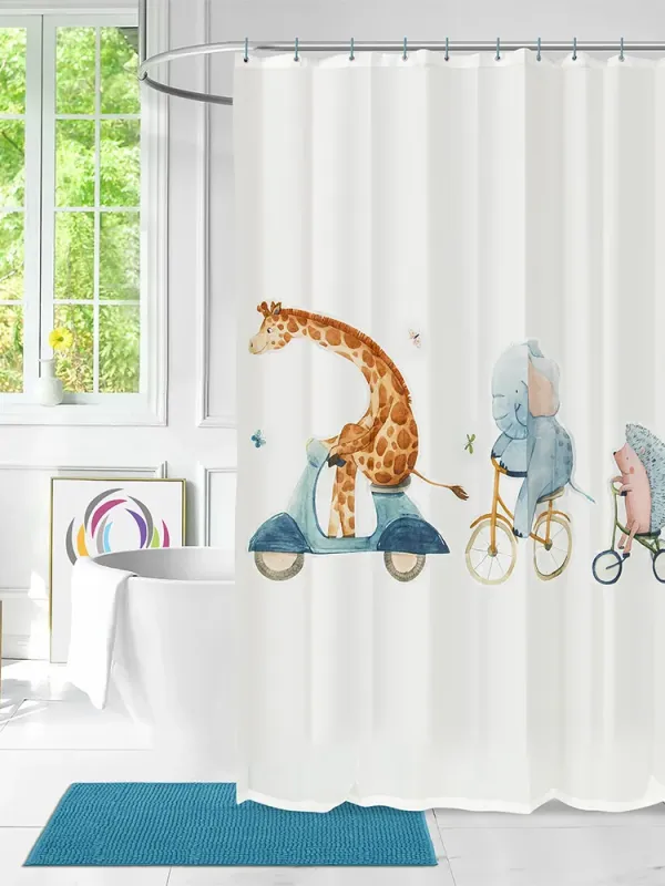 Προϊόν LINO ΚΟΥΡΤΙΝΑ ΜΠΑΝΙΟΥ FAMILIO 180X200 Εικόνα