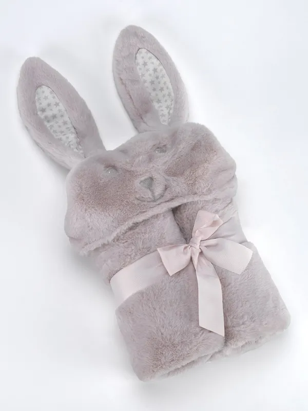 Προϊόν Κουβέρτα Pompon Rabbit 75Χ95cm Σάπιο Μήλο MORA Εικόνα