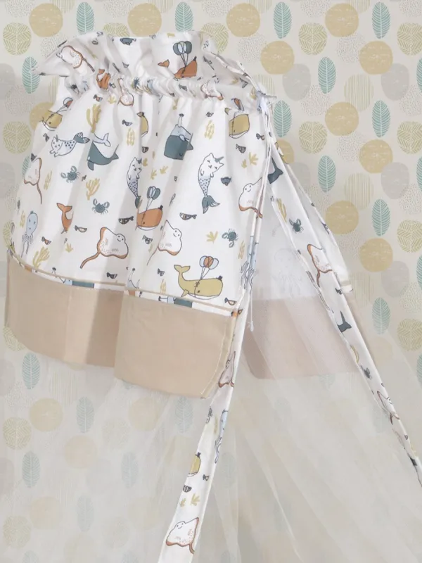 Προϊόν Κουνουπιέρα 180x500 cm Design 940 Μπεζ - Εμπριμέ Εικόνα