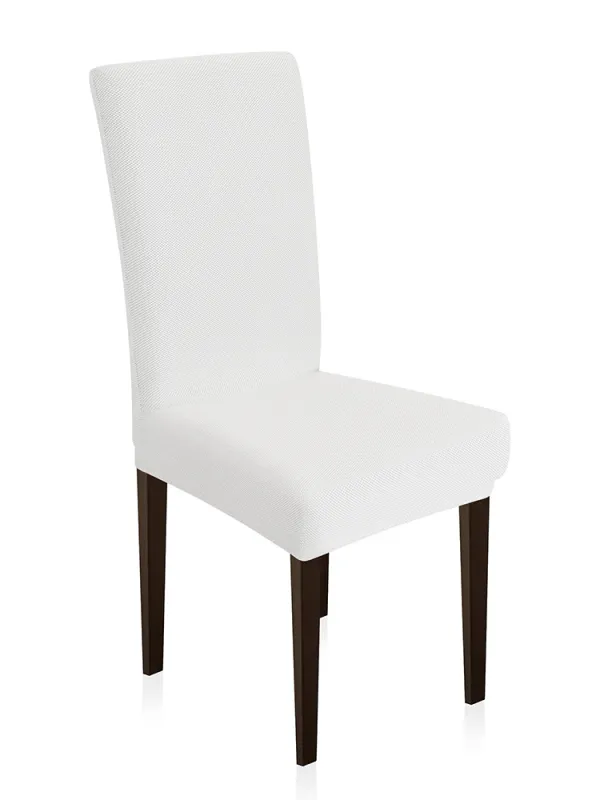 Προϊόν LINO Κάλυμμα Καρέκλας Ελαστικό Elegance Λευκό Εικόνα