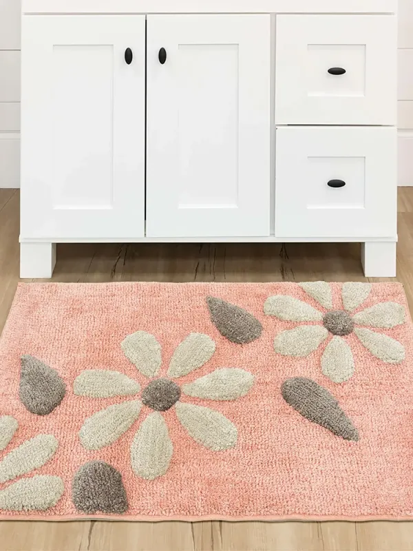 Προϊόν LINO ΠΑΤΑΚΙ ΜΠΑΝΙΟΥ DUAN OLD PINK 50X80 Εικόνα