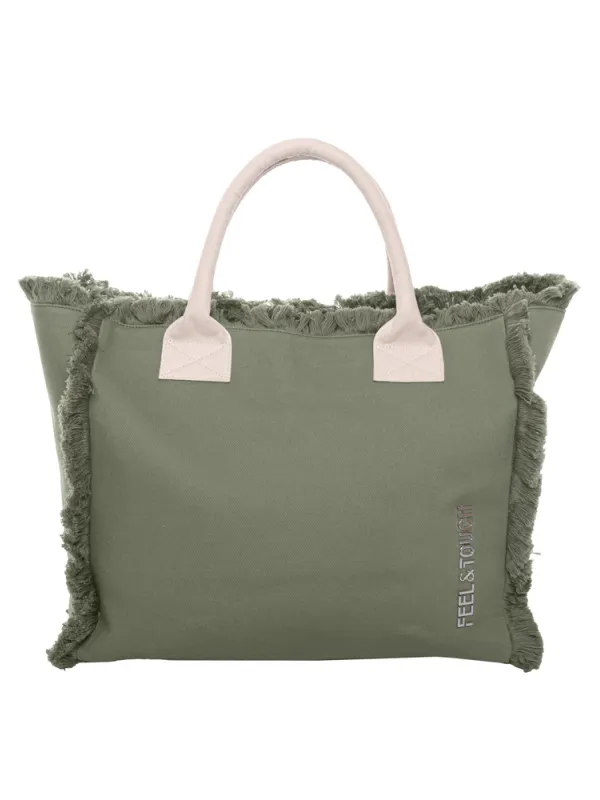 Προϊόν Τσάντα Ώμου Caribbean Khaki - Ammos Εικόνα