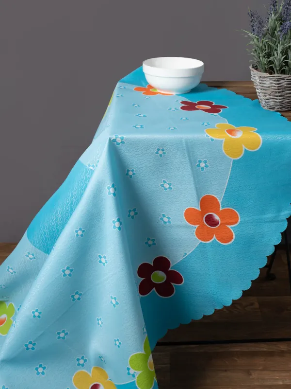 Προϊόν τραπεζομάντηλα 177 ( 150cm ροτόντα) σιέλ Εικόνα