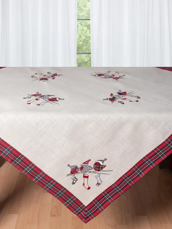 Προϊόν χριστουγεννιάτικο τραπεζοκαρέ ( 140cm x 140cm) 4095 Εικόνα