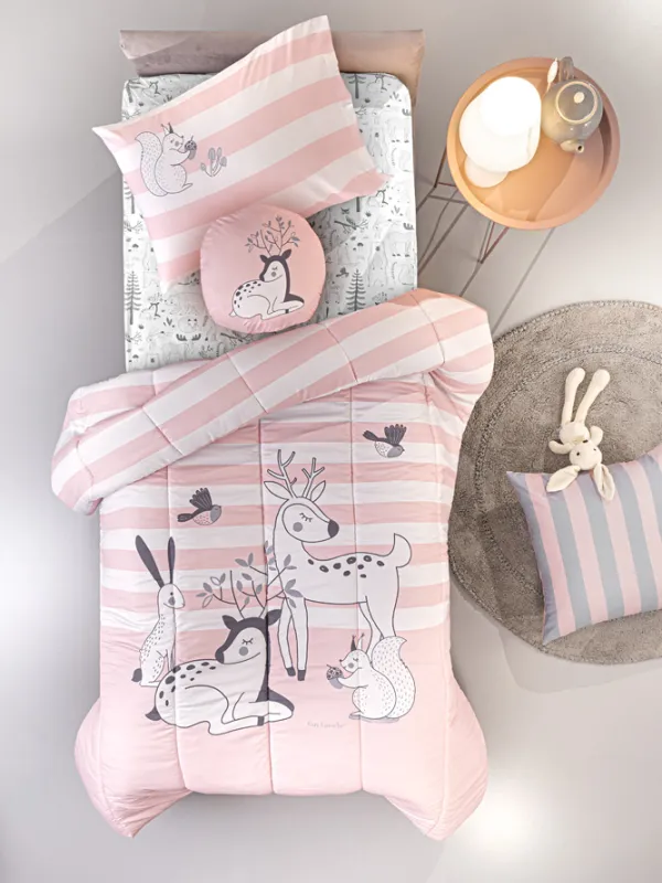 Προϊόν Παιδικό Κουβερλί Forest Pudra  Εικόνα