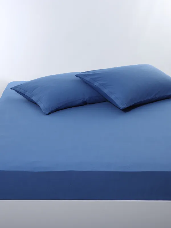 Προϊόν Σεντόνι με λάστιχο jersey (100cm x 200cm + 35cm) jean Εικόνα