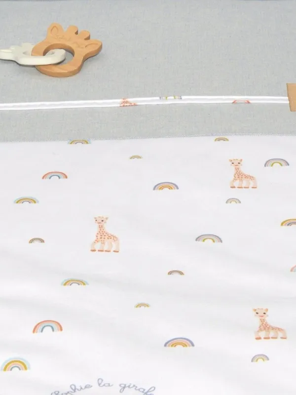 Προϊόν Παπλωματοθήκη με Φερμουάρ 100x140 Design 501 Sophie La Girafe Εικόνα