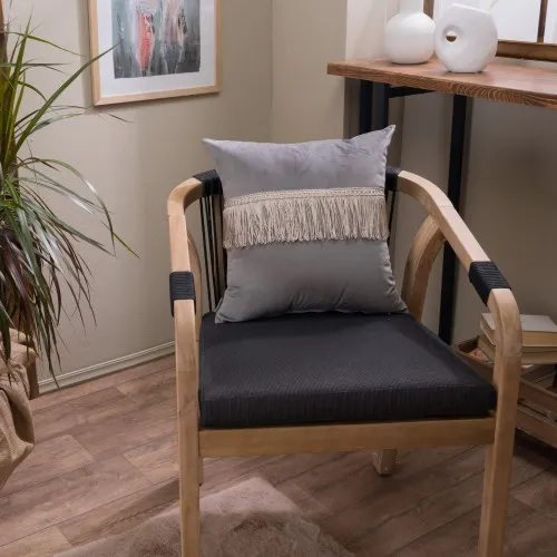 Προϊόν Μαξιλαροθήκη Velvet 11 Με Κρόσι - 30x50cm με γέμιση Εικόνα