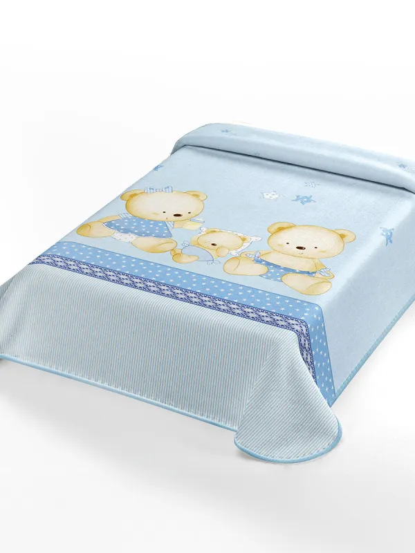 Προϊόν ΚΟΥΒΕΡΤΑ ΙΣΠΑΝΙΑΣ ΑΓΚΑΛΙΑΣ 80X110 BELPLA STER 663 BLUE Εικόνα