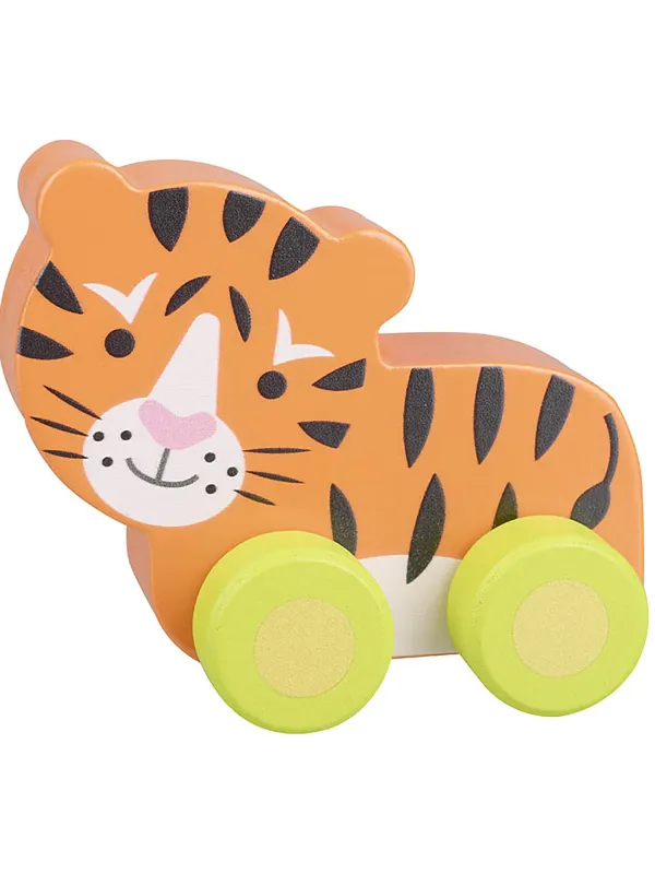 Προϊόν Tίγρης Push & Pull Orange Tree Toys Εικόνα
