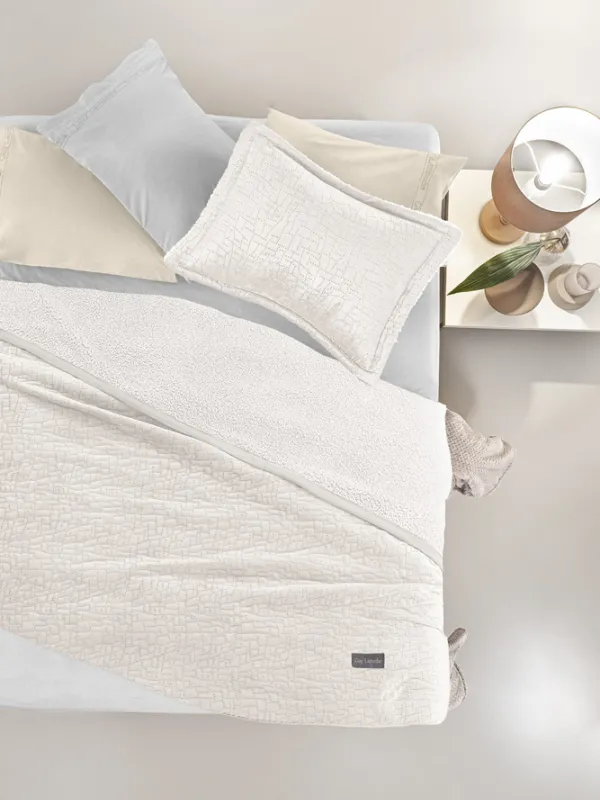 Προϊόν Σετ 2τμχ Κουβέρτα Bolzano Ivory  Εικόνα