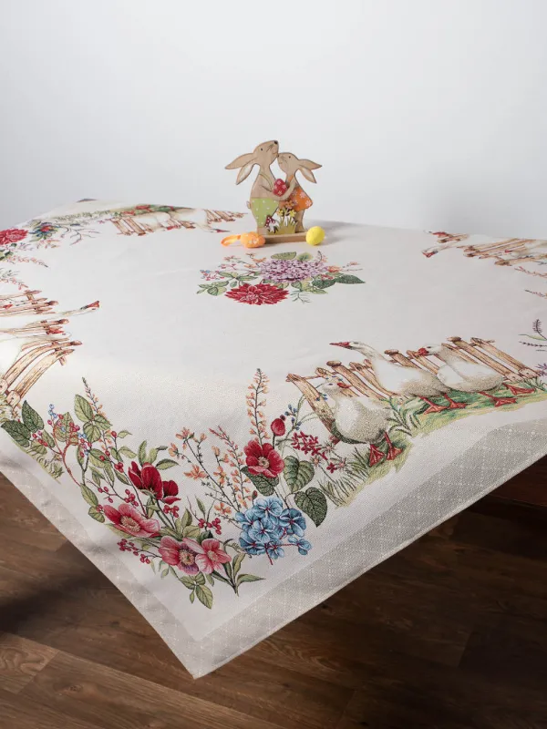 Προϊόν τραπεζομάντηλα ( 140cm x 180cm) GOOSE WALK Εικόνα