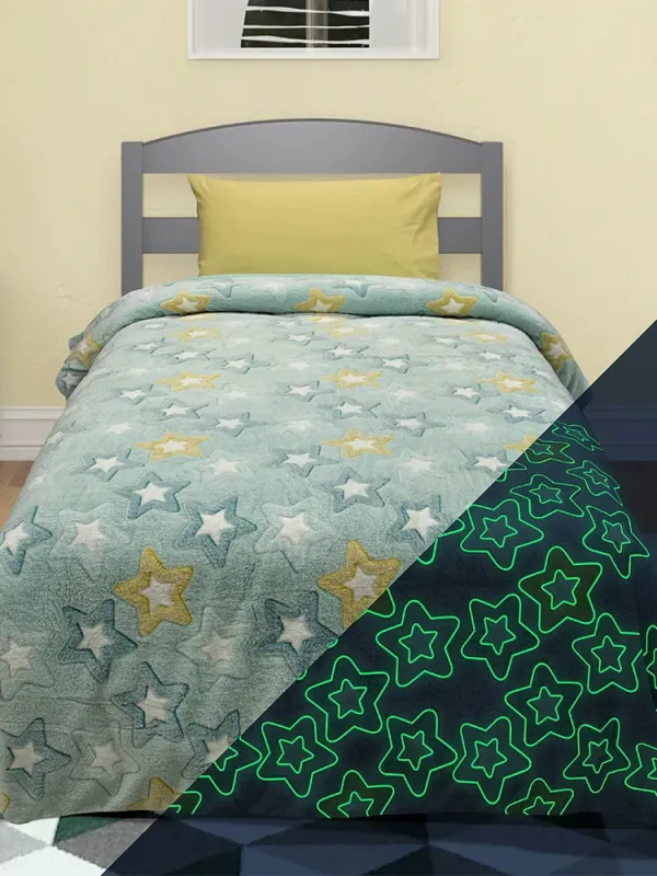 Προϊόν LINO ΚΟΥΒΕΡΤΑ FLEECE ΦΩΣΦΟΡΙΖΕ STER MINT 160X220 Εικόνα