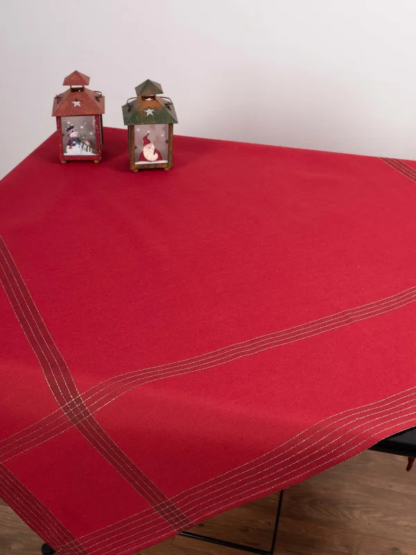 Προϊόν χριστουγεννιάτικο τραπεζομάντηλο (130cm x 160cm) wky-plain Εικόνα