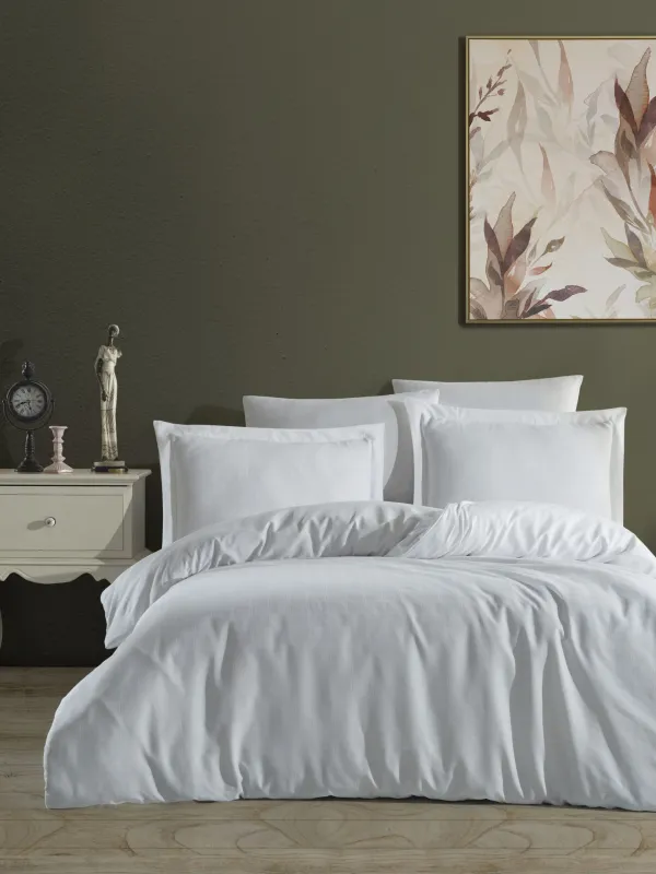 Προϊόν ΝΕΧΤ 3218 ΣΕΤ ΠΑΠΛΩΜΑ 100%CΟΤ SΑΤΙΝ SQUΑRΕ 220Χ240 4ΤΕΜ - Εκρου Εικόνα