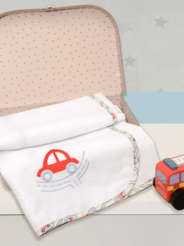 Προϊόν Σελτεδάκι με Κέντημα 50x70 250 γρ/τμ Design 214-1 Oliver Baby Εικόνα